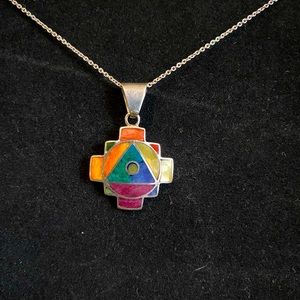 Chakana Peruvian pendent